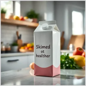 leche desnatada no más saludable